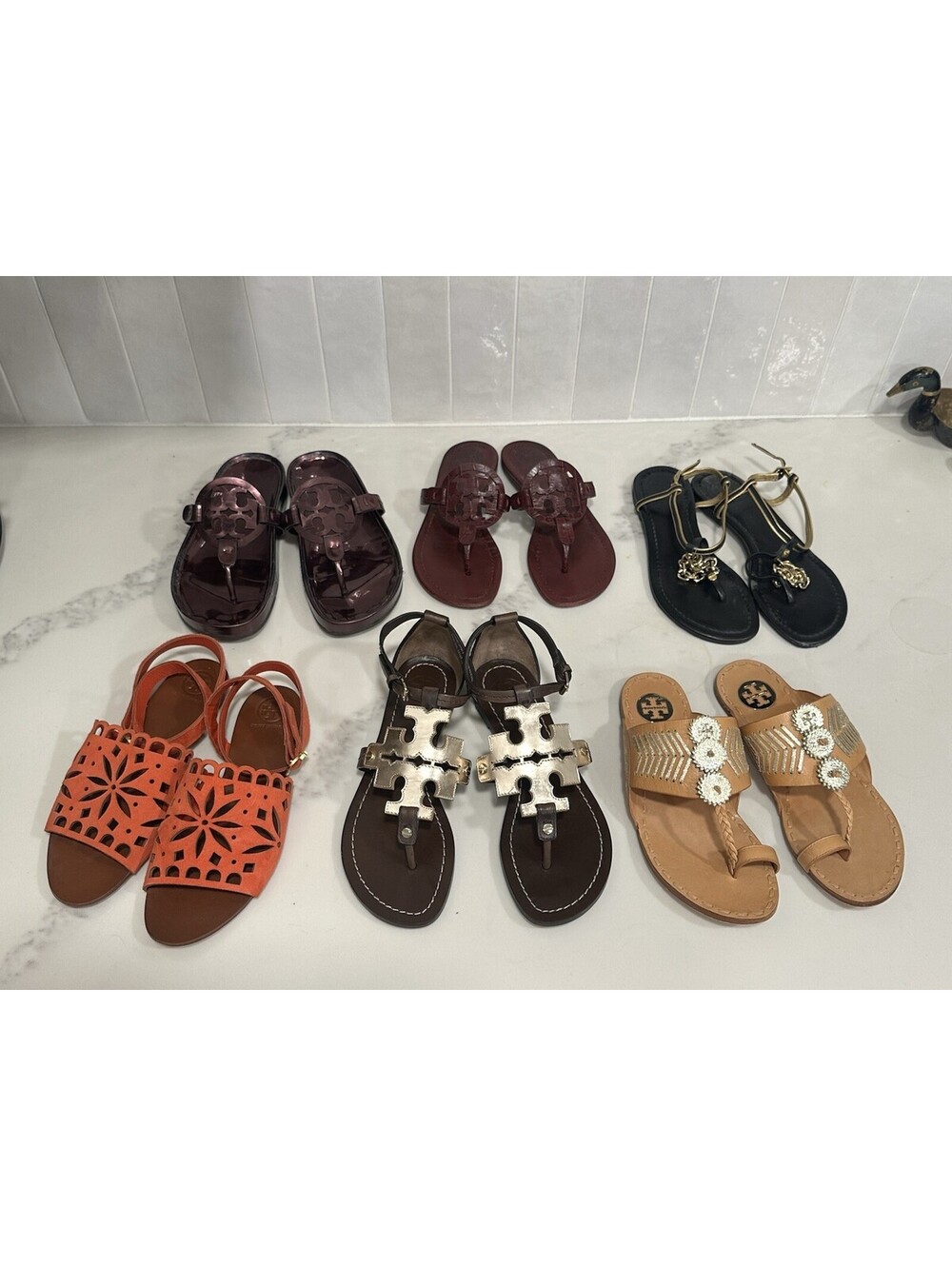 Tory Burch Women's Size 5 Shoe Bundle Lot